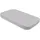 Waldin Spannbettlaken Baumwolle-Jersey-Elasthan 70 x 140 cm Grau