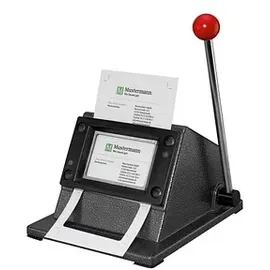 LMG Visitenkartenstanze schwarz