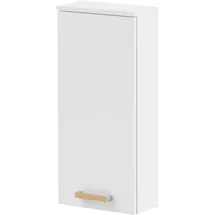 Schildmeyer MÖBELPARTNER Hängeschrank Duo kreideweiß 32,7 x 16,3 x 72,3 cm
