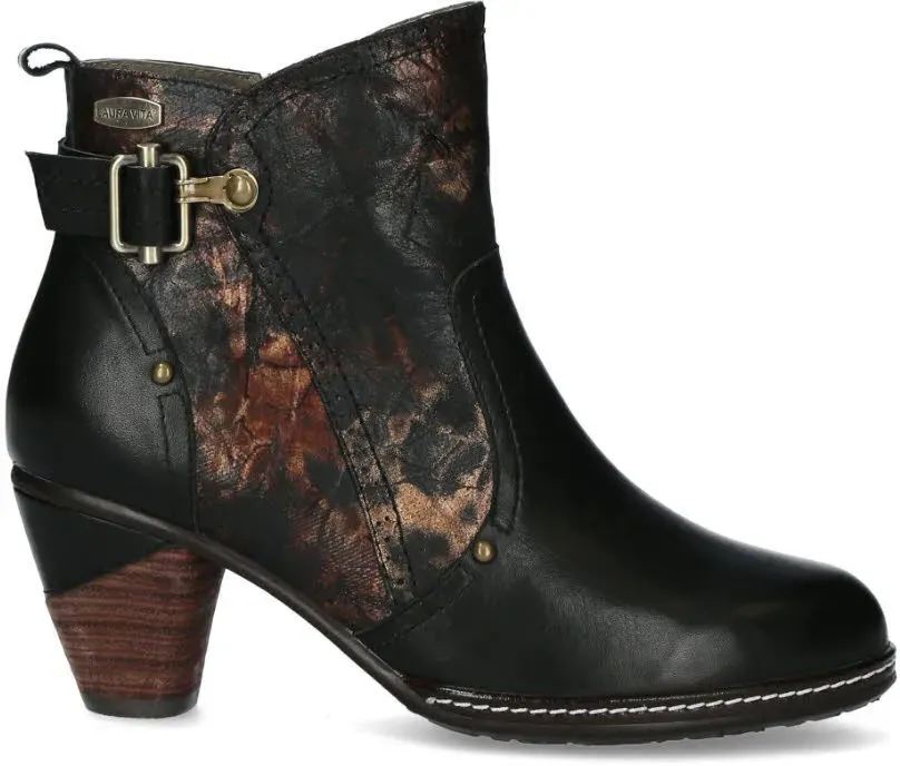 Laura Vita ANAISO 22 Noir Stiefelette Modeschuh Damen schwarz 38