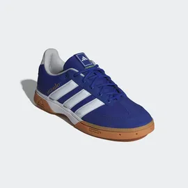 adidas Herren, Handballschuhe Spezialist Indoor, Größe 47 1⁄3 in blau, LUCBLU/FTWWHT/LUCLEM