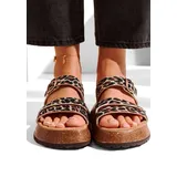 French Connection Pantolette Damen Braun 37