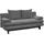 SUN GARDEN Schlafcouch Cord 2-Sitzer Grau