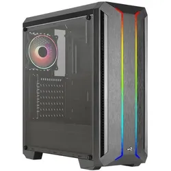Aerocool PC Gehäuse Skyline ARGB Midi-Tower Schwarz