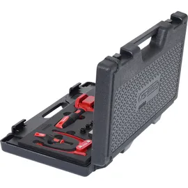 KS Tools FLAREFIX 1 Universal-Bremsleitungs-Bördelgerät-Satz mit Hydraulik-Spindel, 16-tlg.