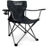 Weber-Werke Campingstuhl Faltbar Schwarz