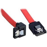 LINDY Int. SATA-Latch-Kabel,90/0,5m 2x7 pol. SATA Kabel (PC)