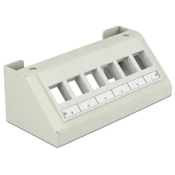 Delock Keystone Multimedia Panel - Oberflächenmontage-Verteilerkasten
