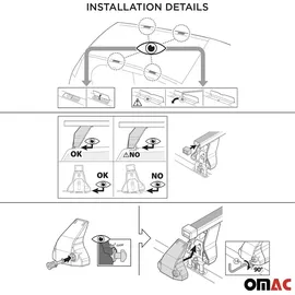 Omac Dachträger für Mercedes B Klasse W245 2005-2011