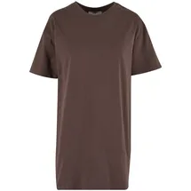 Def Mini Kleid Shirtkleid Braun S