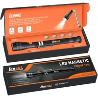 Lenski Geschenke für Männer, Gadgets für Männer Geschenke für Papa, Geburtstagsgeschenk für Männer, Adventskalender Männer Füllung Teleskopmagnet Pickup Werkzeug mit LED,Weihnachtsgeschenke für Männer