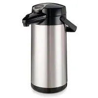 Bravilor Bonamat Pumpkanne Furento Edelstahl, Thermoskanne, Silber