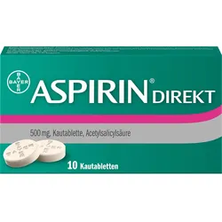 Aspirin Direkt Kautabletten 10 St