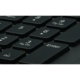 Logitech K280e DE schwarz