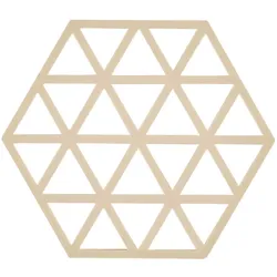 Zone Denmark - Triangle Untersetzer, 16 x 14 cm, birch