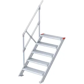 Euroline 510 Treppe 45° 800mm Stufenbreite 5 Stufen