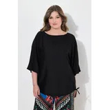 MIAMODA Blusentop schwarz 44