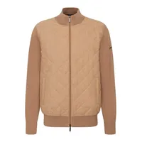 Bugatti Strickjacke mit Rautensteppung