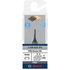 Bosch Nutfräser 8 mm D1 3 mm L 8 mm G 51 mm