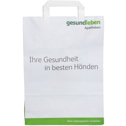 gesund leben Papiertüte groß 100x260x360 cm