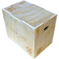 TITAN LIFE LIFE Plyo Boxes Wooden,