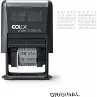 Colop Textstempel Printer S 220/W N selbstfärbend schwarz ohne