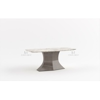 JVmoebel Esstisch Esstisch Holztisch Marmor Tische Tisch Esszimmer Design weiß