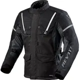 RevIt! Horizon 3 H2O Textiljacke Schwarz/Weiß M