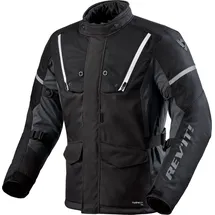 RevIt! Horizon 3 H2O Textiljacke Schwarz/Weiß M
