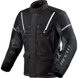 RevIt! Horizon 3 H2O Textiljacke Schwarz/Weiß M