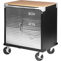 Primaster Werkstattwagen Schwerlastschubladen 75x50x87 cm Werkzeugwagen Werkzeug