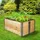 Tectake Hochbeet 3 120 x 80 x 57 cm natur