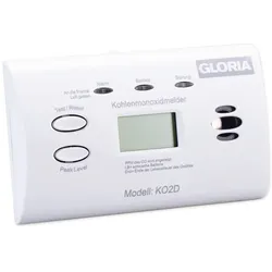 GLORIA Kohlenmonoxid-Melder KO2D, mit Display