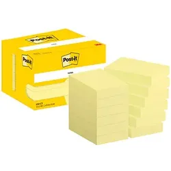 Post-it® Haftnotizen 656 gelb, 12 Blöcke