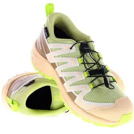 Salomon XA Pro V8 Kinder Grün / Rosa 35