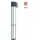 Topeak Micro Rocket Minipumpe Aluminium Silber