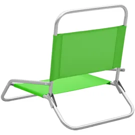 vidaXL Campingstuhl Klappbar Grün