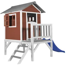 Axi Spielhaus Lodge XL Rot Holz