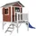 Axi Spielhaus Lodge XL Rot Holz