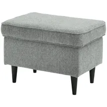 Sconto Hocker Oskar 63 x 43 x 42 cm Grau