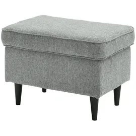 Sconto Hocker Oskar 63 x 43 x 42 cm Grau