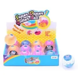 idee+spiel 24158 Gummiball mit Blinklicht