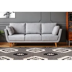 Teppich ARTE ESPINA "Ethnie 400", grau, B:160cm H:10mm L:230cm, Baumwolle, Teppiche, 3D-Design, Kurzflorteppich, Ethno-Design