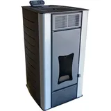 Pelletofen P18 - Pelletheizung Mit 18 Kw – Pelletofen [wasserführend] – Pelletofen Elektrokamin Wifi Ready – Pelletofen Mit Hoher Wärmeabgabe & Überhitzungsthermostat – Schwarz - Nemaxx