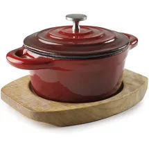 Lacor Magma Red Kochtopf 10 cm rund