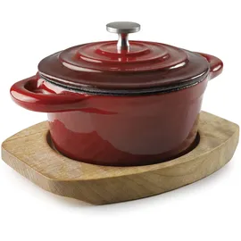 Lacor Magma Red Kochtopf 10 cm rund