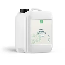 eco:fy Cabrio-Verdeck-Imprägnierung - 5l - wasserabweisende Behandlung für das Dach
