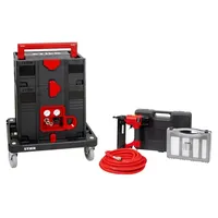 Stier Systainer-Kompressor-Set inkl. Systainer3 II, Rollbrett + Druckluftnagler 6-teilig