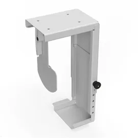 TecLines TPH002S Thin Client PC Halterung Untertisch 30-110 mm, silber