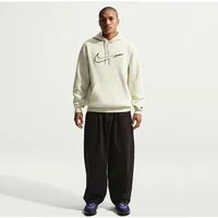 Nike Hoodie Beige/Schwarz M